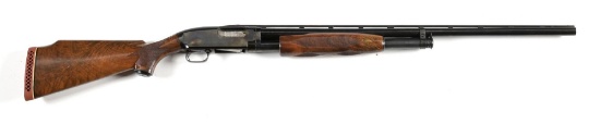 (C) WINCHESTER MODEL 12 SLIDE ACTION TAKEDOWN SHOTGUN.