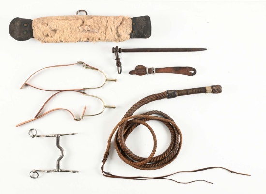 ASSORTED WESTERN TACK AND ACCOUTREMENTS.