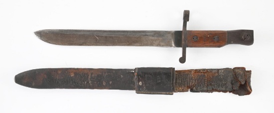 MK1 ROSS RIFLE BAYONET.