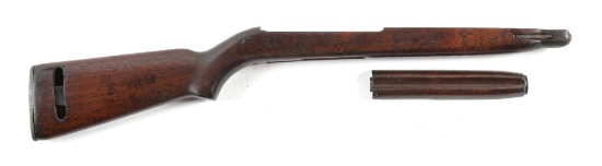 ORIGINAL M1 CARBINE SAGINAW HIGH WOOD STOCK.