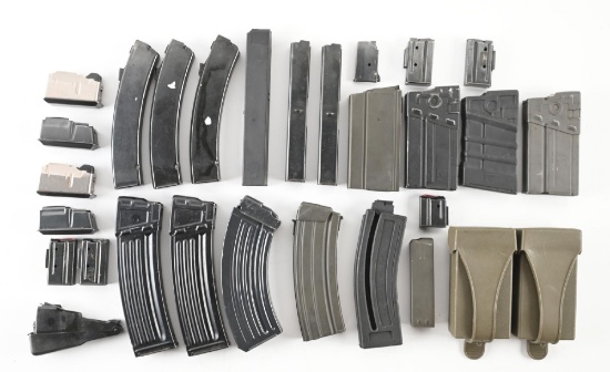 LARGE LOT OF MIXED MANUFACTURER AND MIXED CAPACITY RIFLE MAGAZINES