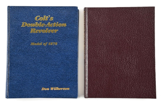 LOT OF 2: COLT REVOLVER REFERENCE BOOKS.