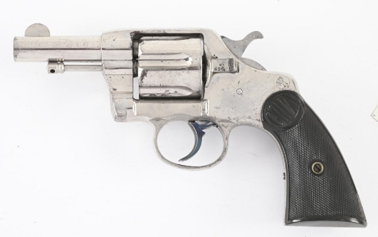 (A) COLT NEW ARMY AND NAVY .41 COLT DOUBLE ACTION REVOLVER.