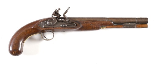 (A) COMPOSITE FLINTLOCK PISTOL.