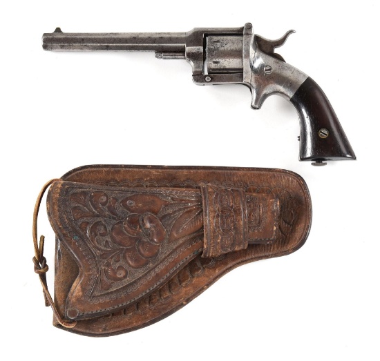 (A) FOREIGN MADE BREVETTE SPUR TRIGGER REVOLVER.