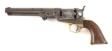 (A) COLT MODEL 1851 NAVY PERCUSSION REVOLVER (1868).