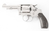 (C) SMITH & WESSON HAND EJECTOR THIRD MODEL DOUBLE ACTION REVOLVER.