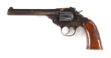 (C) IVER JOHNSON SUPERSHOT SEALED EIGHT .22 LR DOUBLE ACTION REVOLVER.