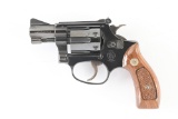 (C) SMITH & WESSON MODEL 34-1 .22 LR DOUBLE ACTION REVOLVER.