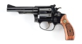 (M) SMITH & WESSON MODEL OF 1953 22/32 KIT GUN 34-1 DOUBLE ACTION REVOLVER.