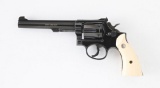 (M) SMITH & WESSON MODEL 17-3 DOUBLE ACTION REVOLVER WITH BOX .