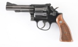 (C) SMITH & WESSON MODEL 14-2 K-38 MASTERPIECE DOUBLE ACTION REVOLVER (1966).