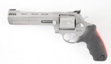 (M) TAURUS RAGING BULL DOUBLE ACTION REVOLVER IN .44 MAGNUM.