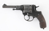 (C) RUSSIAN NAGANT MODEL 1895 DOUBLE ACTION REVOLVER.
