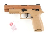 (M) SIG P320 M17 9MM SEMI-AUTOMATIC PISTOL IN CASE.