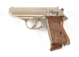 (C) PRE-WAR WALTHER PPK .32 ACP SEMI-AUTOMATIC PISTOL.