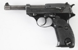 (C) PORTUGUESE POLICE MARKED WALTHER P1 SEMI-AUTOMATIC PISTOL WITH BOX