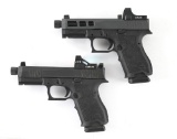 (M) LOT OF 2 PALMETTO STATE ARMORY COMPACT DAGGERS SEMI-AUTOMATIC PISTOLS.