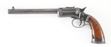 (C) STEVENS OFFHAND NO. 35 SINGLE SHOT PISTOL.