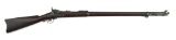 (A) SPRINGFIELD US MODEL 1888 SINGLE SHOT TRAPDOOR RIFLE WITH RAMROD BAYONET.
