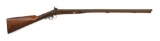 (A) EUROPEAN SIDE BY SIDE PERCUSSION HAMMER SHOTGUN.