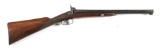 (A) MANTON SIDE BY SIDE PERCUSSION COACH SHOTGUN.