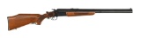 (C) SAVAGE MODEL 24J-DJ OVER UNDER COMBINATION RIFLE SHOTGUN.