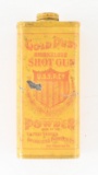 US SMOKELESS POWDER CO. GOLD DUST POWDER CAN.