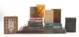 LARGE LOT OF HISTORICAL WAR AND FIREARMS RESEARCH BOOKS.