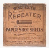 100 ROUND WINCHESTER 16 GUAGE SHOTGUN SHELL BOX.