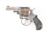 (A) FOREHAND AND WADSWORTH BRITISH BULLDOG REVOLVER.