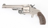 (A) SMITH & WESSON 1ST MODEL BABY RUSSIAN SINGLE ACTION REVOLVER.