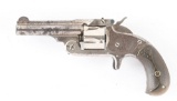 (A) SMITH & WESSON MODEL .32 1 - 1/2 SINGLE ACTION REVOLVER.