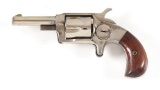 (A) PRESCOTT PISTOL COMPANY CRESCENT SINGLE ACTION .32 RF REVOLVER