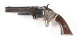 (A) SMITH & WESSON MODEL 1 2ND ISSUE TIP UP SINGLE ACTION REVOLVER.