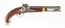 (A) US MODEL 1842 PERCUSSION PISTOL BY HENRY ASTON.