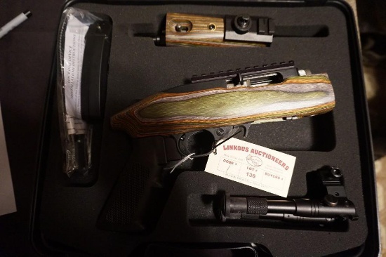 Ruger .22 Charger Targget Pistol with BiPod Case