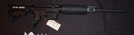 Stag Arms Stag-15 5.56 MM collapsible stock left hand model