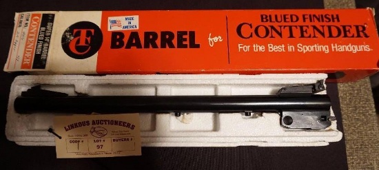 TC Contender 219 Zipper Barrell