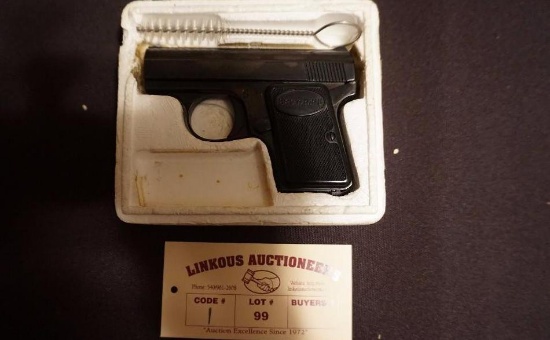 Baby Browning .25 Cal has 3 finger print marks