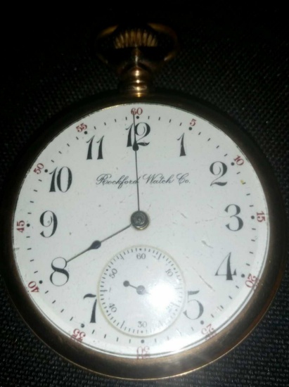 Rockford Watch Company pocket watch 15 jewel