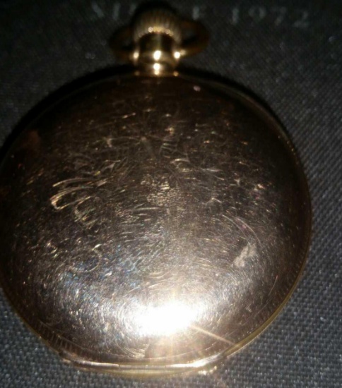 Lancaster pocket watch with hunters case