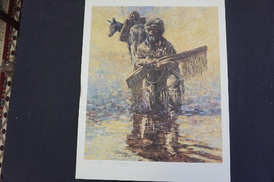 Unnamed print by J. Velasquez Circa 1979