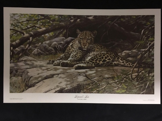 Leopard's Lair by Guy Coheleach