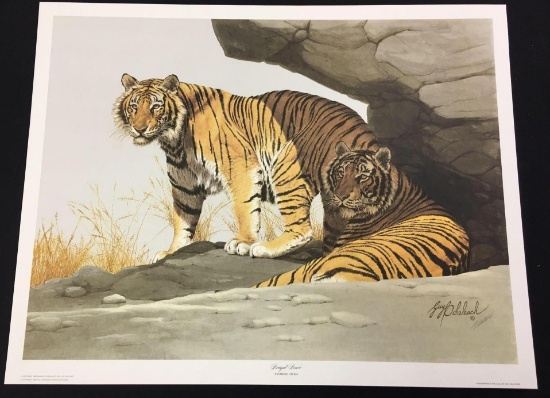 Bengal Brace by Guy Coheleach
