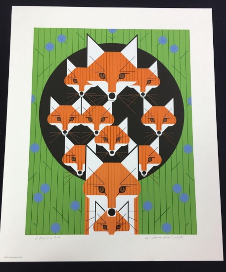 Fox Smiles by Charles Harper