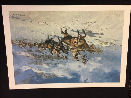 Snow Moon by Frank McCarthy