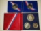 United States Becentennial Proof Set/ 2 Liberty Coins