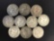 10 - Morgan Silver Dollars Various Dates and Circulated Grades