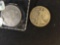 1-1857 O Seated Liberty Half Dollar and 1-1916 D Walking Liberty Half Dollar